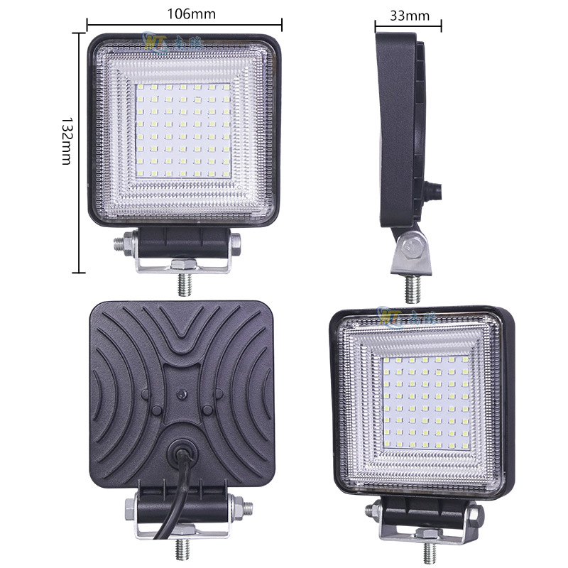 Auto LED foco 12V excavadora gran brazo lámpara de elevadora faro Longgong Hangzhou elevadora lámpara de elevadora super brillante astigmatismo