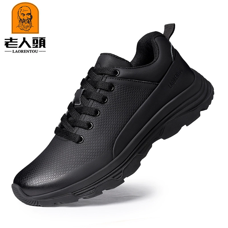 Старая голова мужская обувь 2025 новый летний открытый мягкий фон спортивная обувь мужская дышащая износостойкая обувь с толстой подошвы 18601