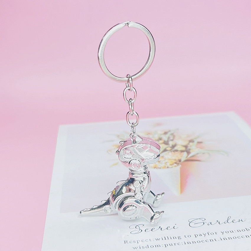 Unisex Gender Cute Dinosaur Alloy Plating Unisex Bag Pendant Keychain
