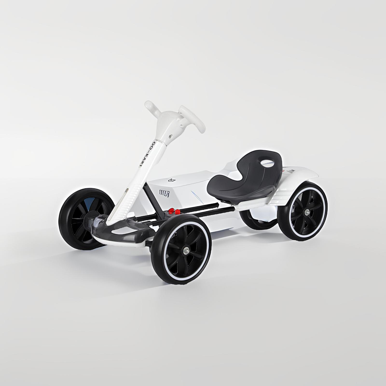 Nuevo kart eléctrico para niños con control remoto, sin necesidad de instalación, plegable y portátil.
