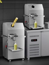 甘蔗机商用甘蔗榨汁机器不锈钢全自动电动小型甘蔗机立式台式摆摊