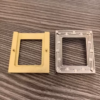 定制金属牌子锌合金小相框标牌浮雕logo家具牌牌工厂