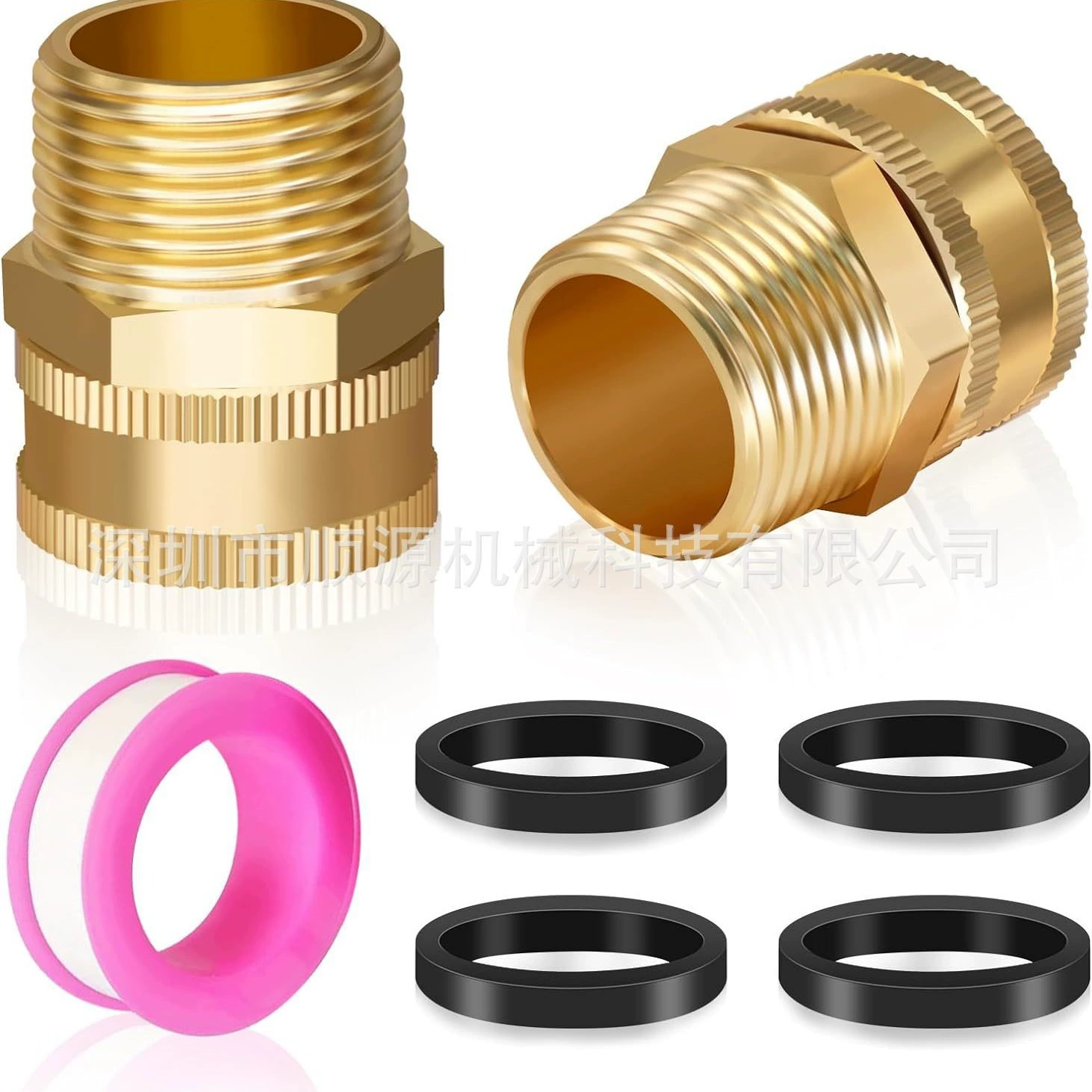 Латунь внутренняя резьба шланга разъем 3/4GHT к 1/2NPT универсальный садовый водопроводный кран фитинг