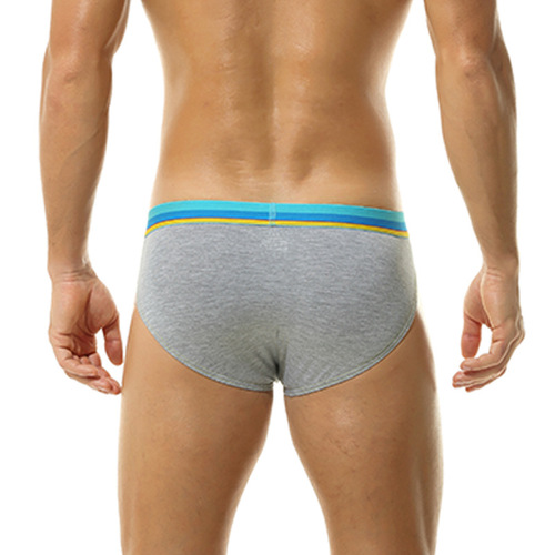 New men's underwear, Modal U-convex large bag trendy young men's low-waist sexy and comfortable classic briefs