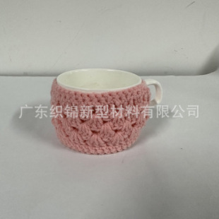 Hand Hook Coaster Cross-Border Crochet Coaster Protective Cover Insulated Creative Scandinavian Style Wool Gift Y8651