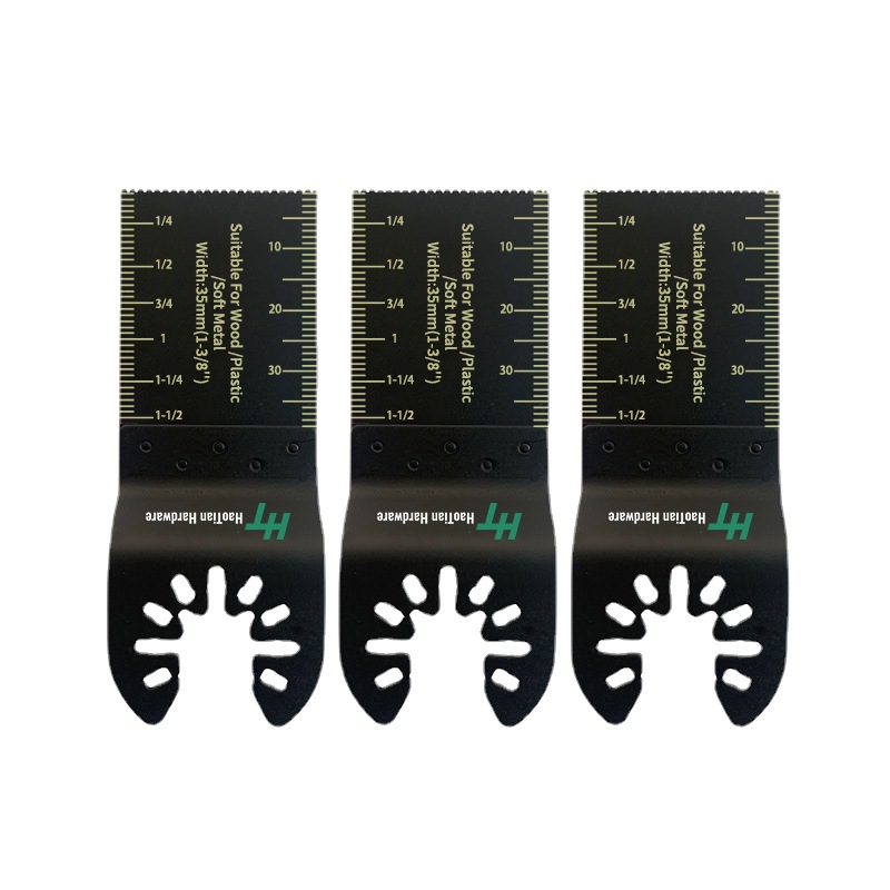 Hoja de sierra recta de acero al carbono 34mm/hoja de sierra universal/hoja de sierra oscilante/hoja de sierra multifuncional/accesorios de sierra universales