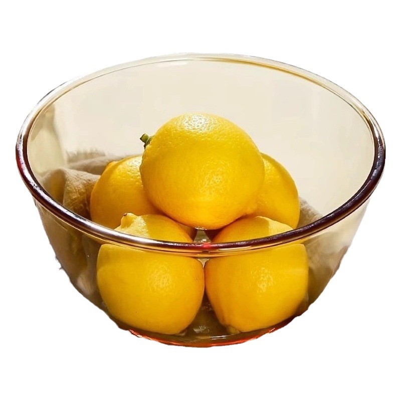 Nuevo tazón de vidrio grueso, tazón de ensalada, tazón de frutas, tazón de sopa y tazón de fideos, tazón de huevo doméstico de cocina, tazón de arroz de fideos instantáneos