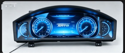 Suitable for Chrysler 300c 2005-2010, full LCD instrument panel with multiple dynamic mode switching