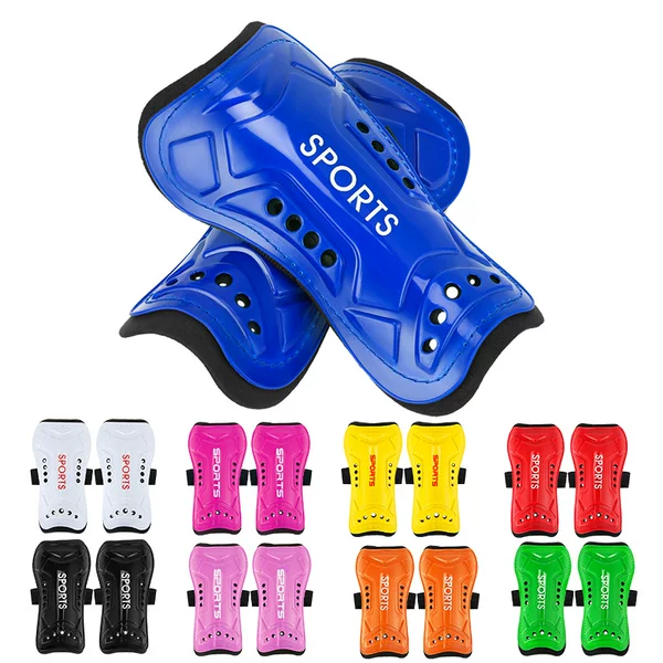 Amazon Children's Soccer Shin Guards Professional Competition Adult Strap-On Multi-Hole Board Foot Guards Thickened Custom Manufacturer