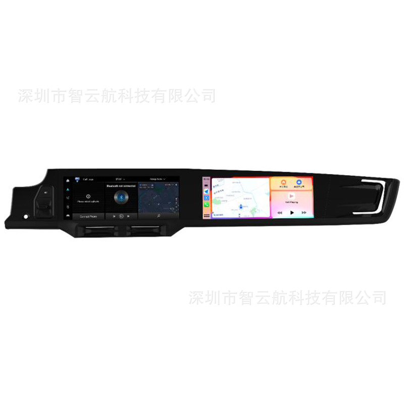 Suitable for Porsche Dual-Screen Cayenne Panamera Macan with Integrated Screen Android Navigation and Interactive Screen 24.6