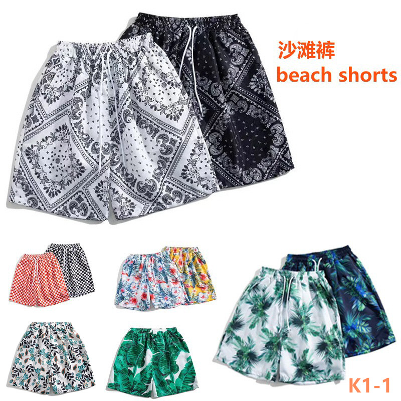 K1 Beach Shorts, Refreshing Quick-Dry Summer Basketball Sports Shorts, Sweat Shorts, Large Shorts