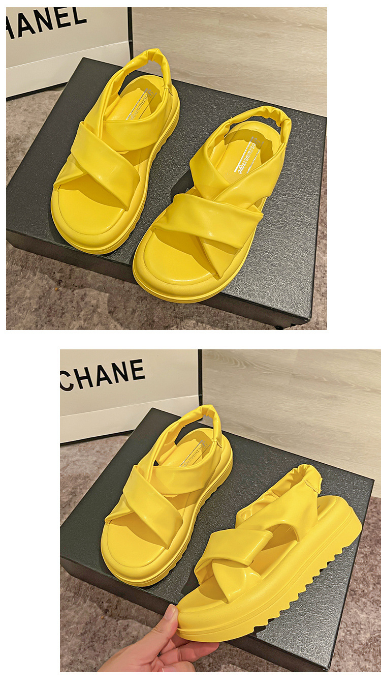 Lady Slides Thongs Strand Reizen Leer Antislip_voghion.com