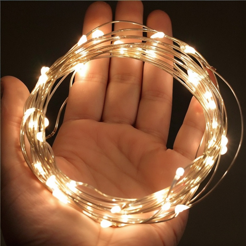 LED Decorative Lights Copper Wire Star Lights String Lights Waterproof Flash Lights Gypsophila Room 520 Layout Atmosphere Small Bulbs LED Decorative Lights Copper Wire Star Lights String Lights Waterproof Flash Lights Gypsophila Room 520 Layout Atmosphere Small Bulbs