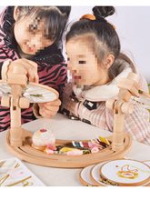 法式十字绣刺绣绣花台式小型绣架工具可调节双人绣亲子新榉木苏绣