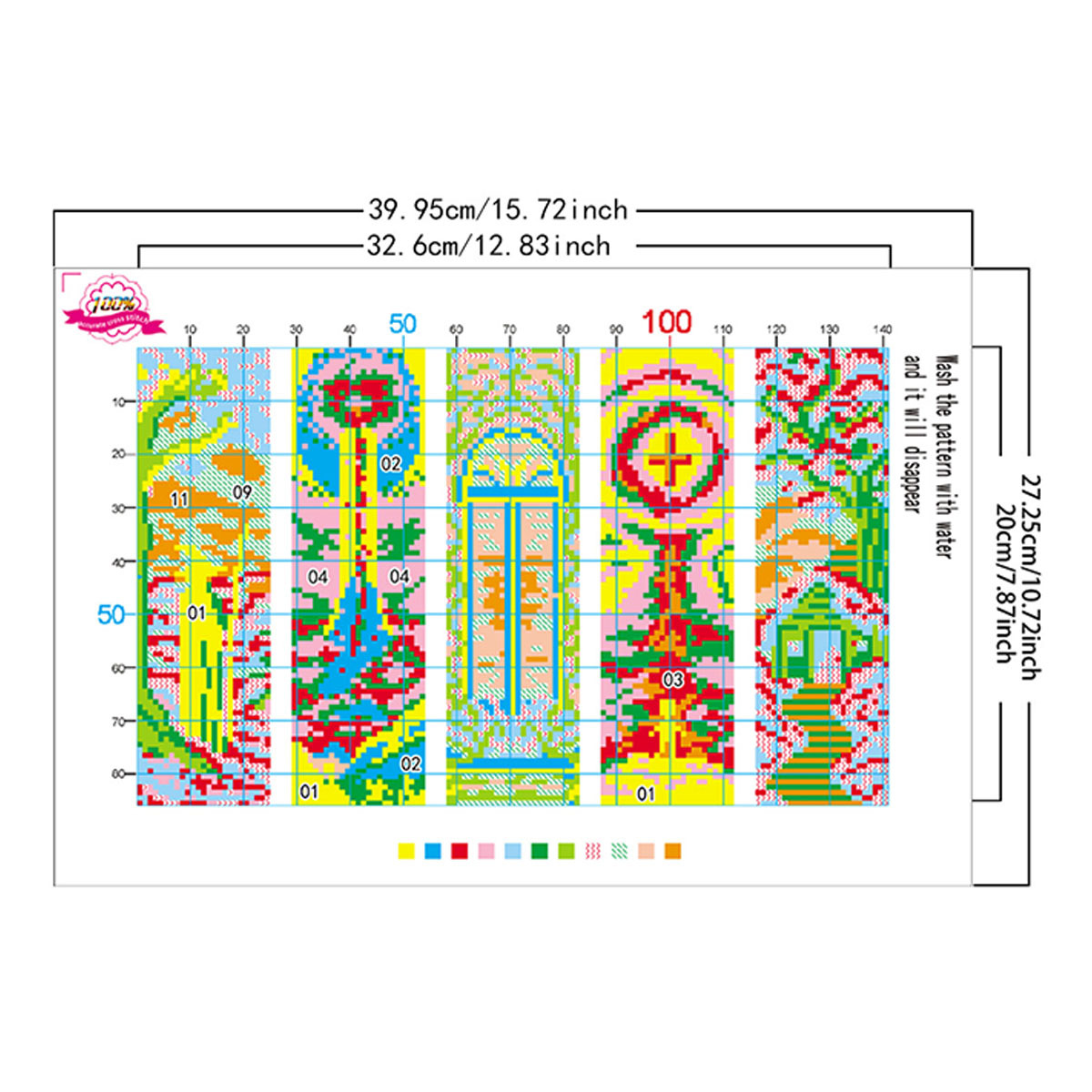 Marcapáginas de fantasía con punto de cruz de la Mona Lisa, bordado a mano de alta gama, regalo creativo cultural, producto disponible para envío transfronterizo image 4