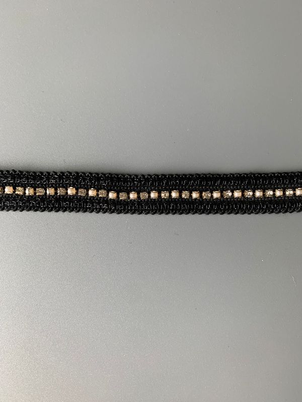 新款重工精致小香风钻链花边DIY服装门襟项链饰品鞋箱包辅料织带|undefined
