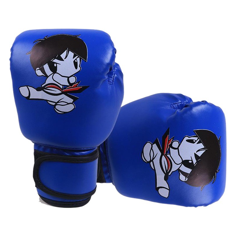 Fabricantes suministro de guantes de boxeo para niños medio dedo guantes de boxeo Sanda entrenamiento de lucha Muay Thai guantes de boxeo de lucha