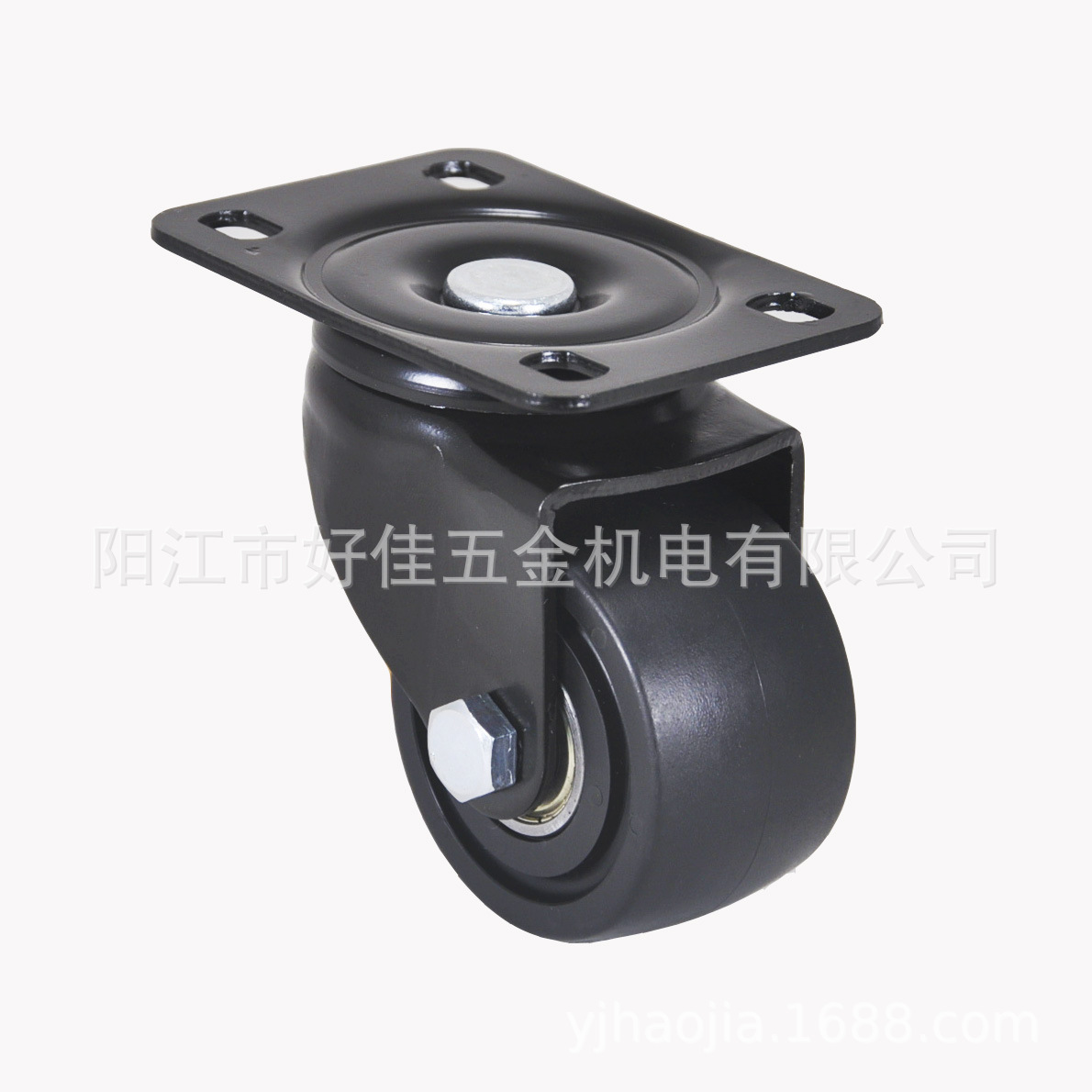 源头工厂直供2.5寸低重心双轴承高承载万向脚轮