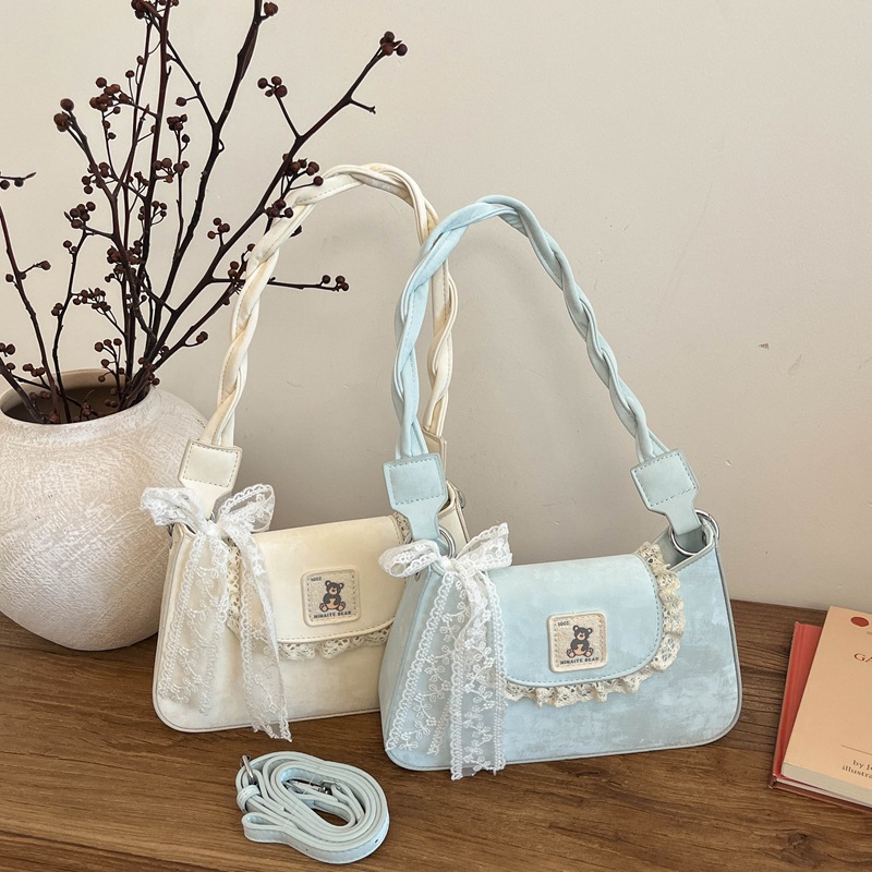 Bolsa de moda simple coreana de viaje 2026 verano nueva mujer texturas extranjeras bolsas de hombro diarias