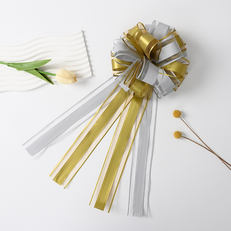 Nuevo transfronterizo de dos colores de dos capas suele 8 pulgadas de nieve bola de flores de regalo de fiesta decoración de vacaciones lotes de flores