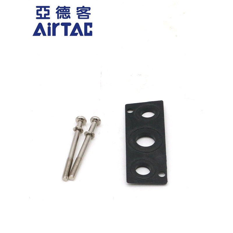 亚德客6V电磁阀底座密封垫片P-6V0500M/6V100M/6V200M/6V300M-R1