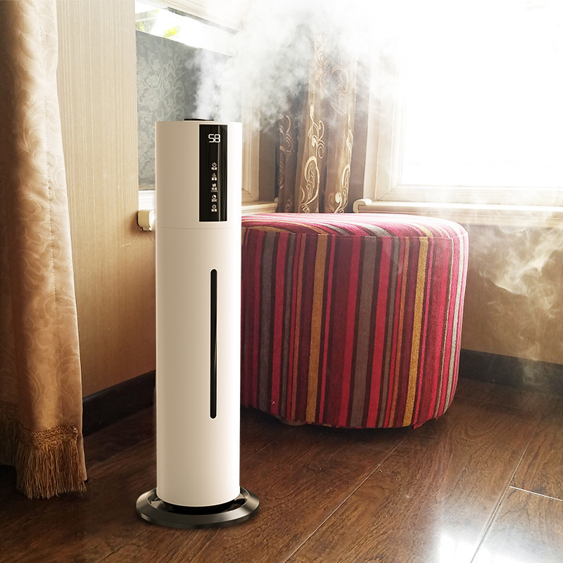 Intelligent Floor-Standing Humidifier for Home Bedroom Large-Capacity Atomizer for Pregnant Women Aromatherapy Machine Gift Cross-Border Constant Humidity Mute