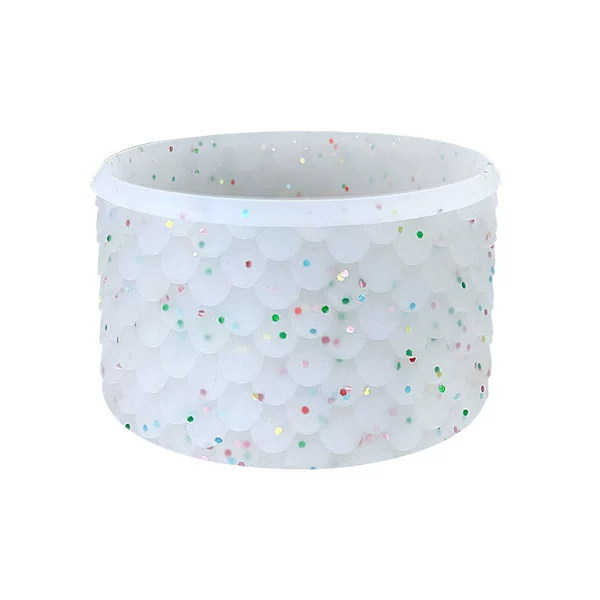 Colorful glitter (fish scale pattern)