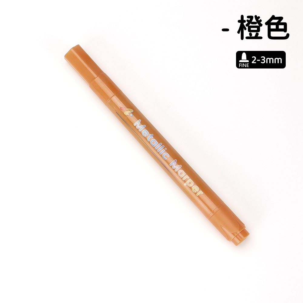 Cabeza dura metal hasta mecha modelo de pintura de pintura de color marcador pluma set diy marca de graffiti pluma