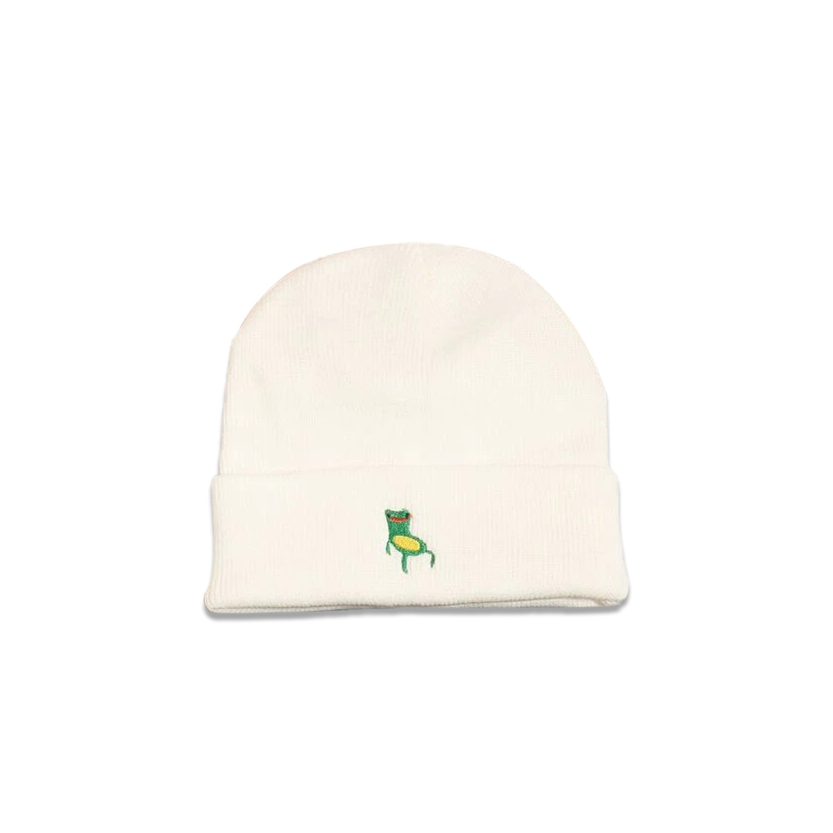 Korean Style Cute Embroidery Frog Knitted Hat Wholesale Nihaojewelry display picture 6