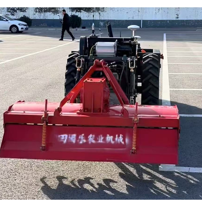 无人自主旋耕机农用松土挖土旋耕翻耕果园深度松壤大面积农田作业