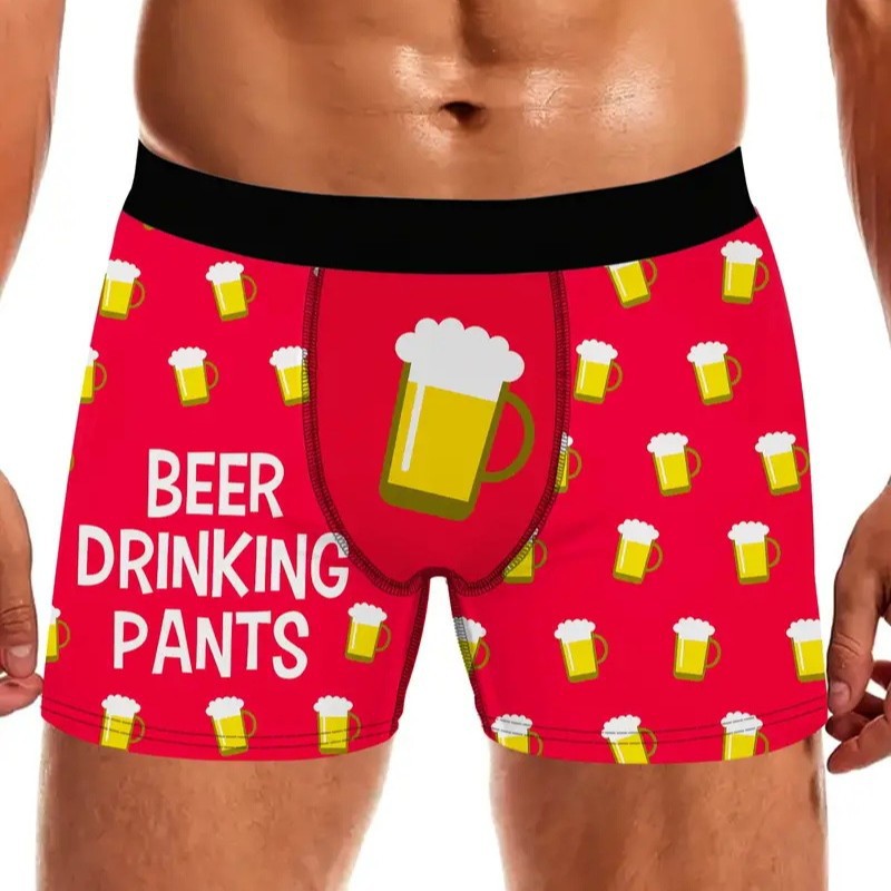 Corbata de Navidad estación independiente transfronteriza 3D impresión digital para hombre moda hogareña bóxer MP01