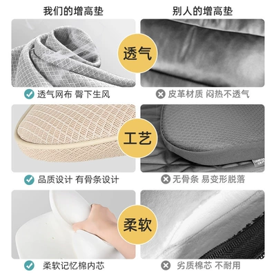 Non-Slip Memory Foam Car Seat Cushion, Universal seat cover
