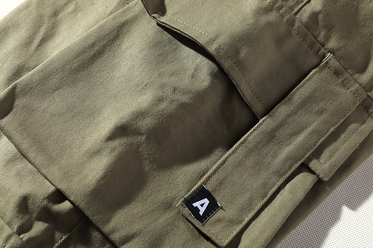 Pantaloni cargo uomo stile high street pantaloni da lavoro_voghion.com