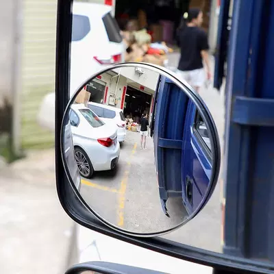 3R Convex Mirror Rearview Mirror: Large field of view rear view auxiliary mirror