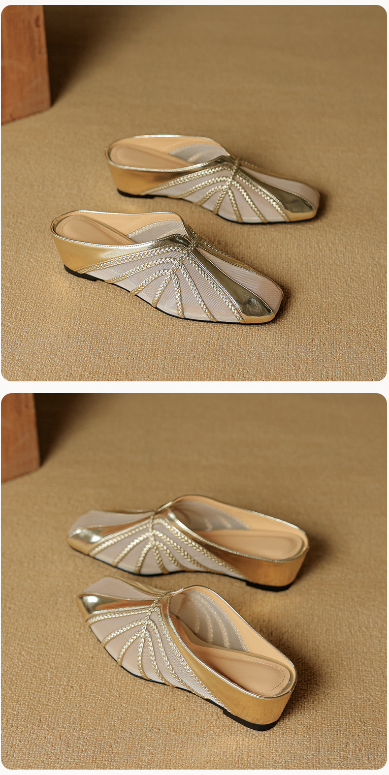 Sandal cao gót nữ mũi nhọn quai chéo gót 5 cm phong cách Hàn Quốc — đen chi tiết 22
