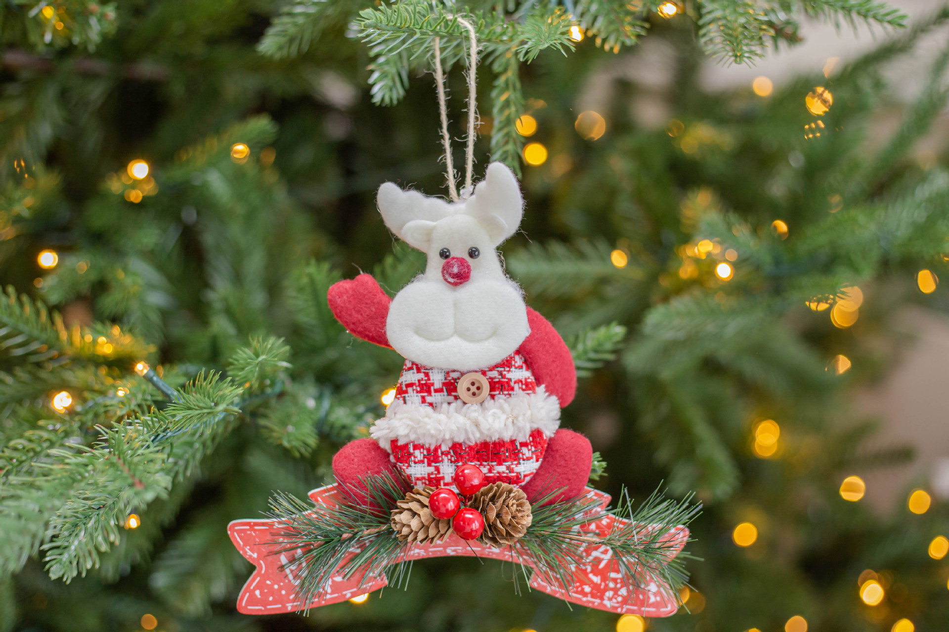 Decoración del árbol de Navidad personalizada colgante muñeca de nieve de Navidad KT Board Doll Listing Atmosphere Decoration