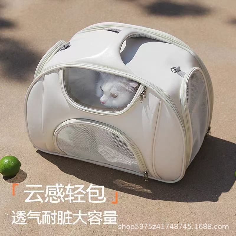 猫のカバンの大容量の外出携帯猫の外で犬の外で大きいサイズの軽車の神器のペットのリュックサックを持ちます。|undefined
