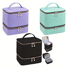 A 35511 Double Layer Nail Polish Organizer ˫��ָ�������ɰ�