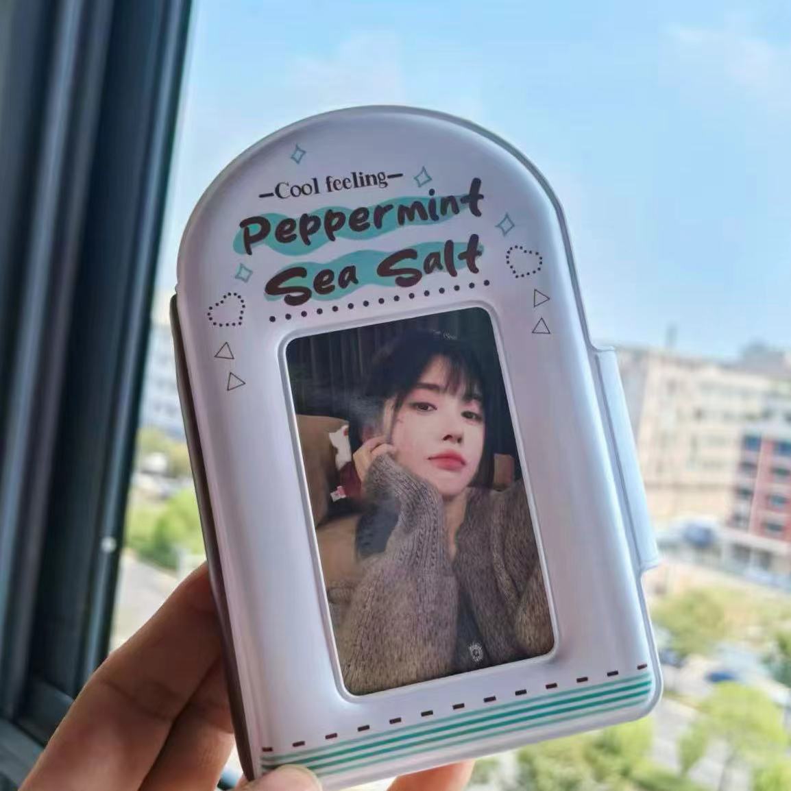 씨솔트 커피 컬러 텍스트 카드북