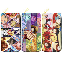 现货钱包长款帅气动漫周边海Z王多卡位包男孩中学生零钱夹日韩款