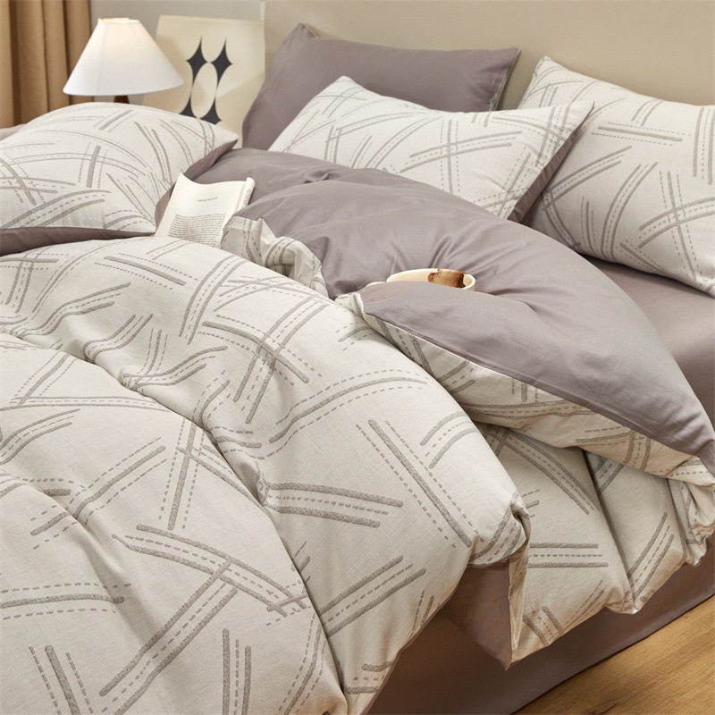 Quiet - bronze gray [cotton fabric soft and comfortable]