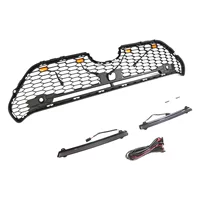 Трансграничный подходит для 19-22 моделей Toyota RAV4 GRILLE Zhongnet модифицированные аксессуары сетки передней части лица украшения