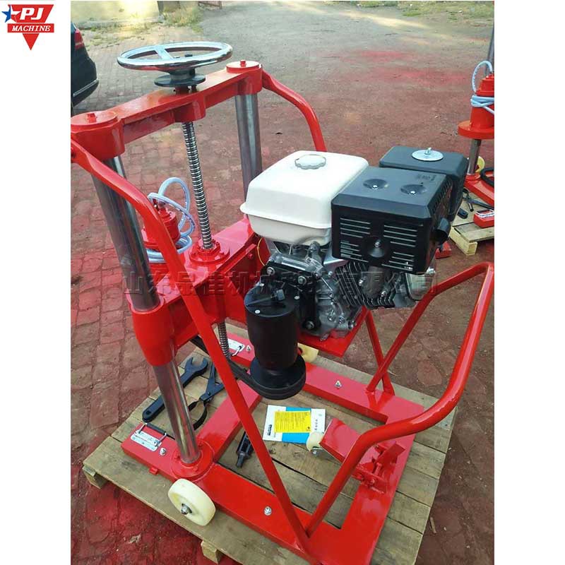 金刚石双速齿轮取芯机 公路工程混凝土取芯设备 沥青路面钻芯设备