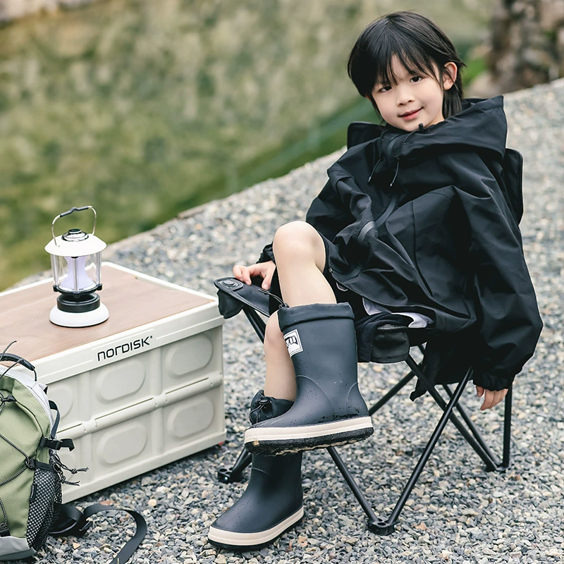 Новые японские детские дождевые сапоги для мальчиков большие дети детские детские дождевые сапоги для учащихся начальной школы легкая водонепроницаемая нескользящая водная обувь