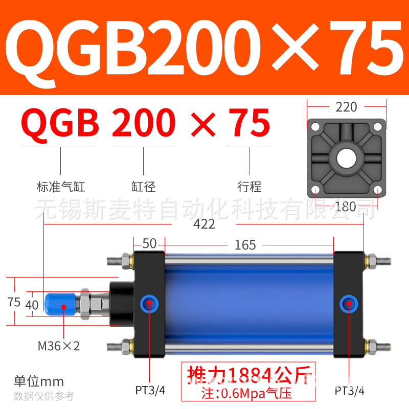 ֱQGB 125X100160X200׾׼ɵ