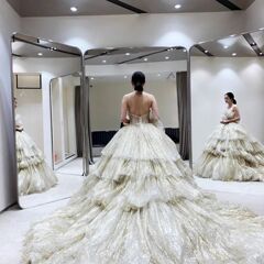 婚纱试衣镜片婚纱店礼服馆镜子婚纱店专用落地式三面三折镜