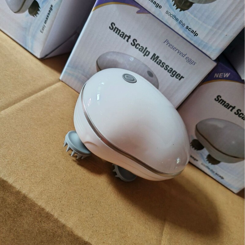 国境を越えた頭部マッサージ器電動揉み振動マッサージ器頭皮マッサージ龍爪手頭皮揉みマッサージ機|undefined