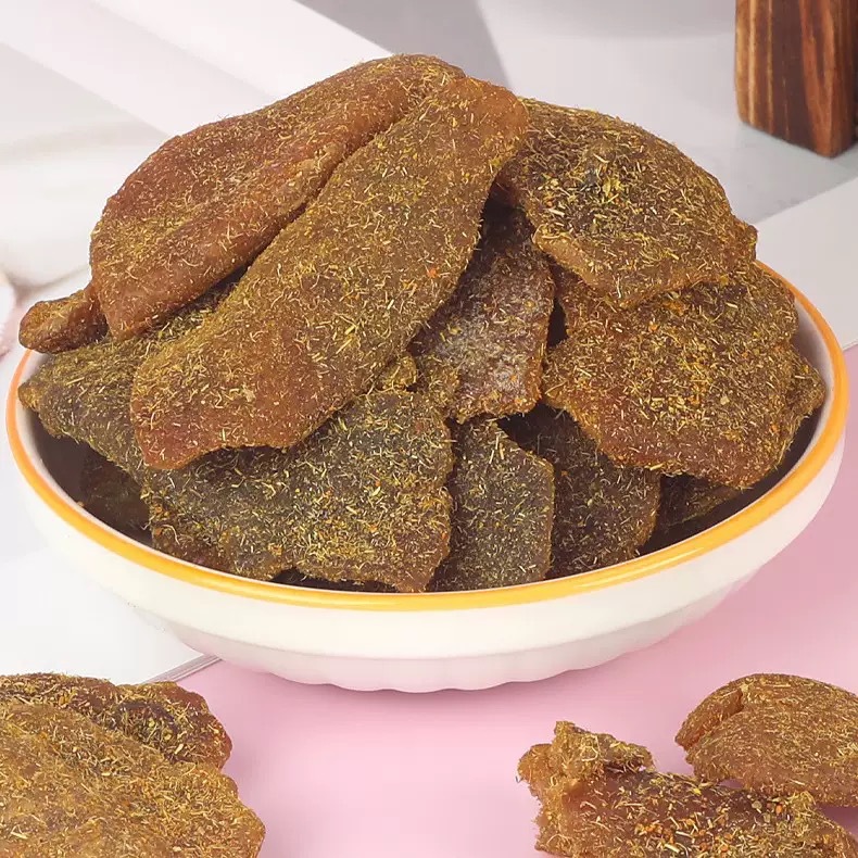Licorice-Flavored Aged Chenpi (Citrus reticulata) — Cantonese Preserved Peel, Sweet-Salty 250g key features