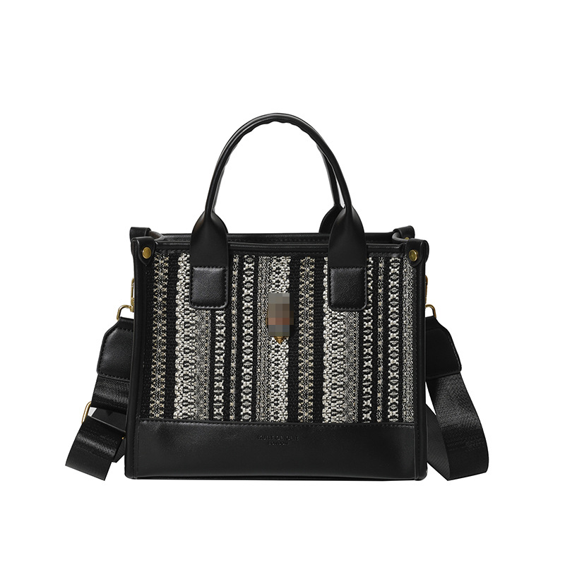 Bolso tote de lana transfronterizo nuevo bolso de gran capacidad con fragancia pequeña de ins