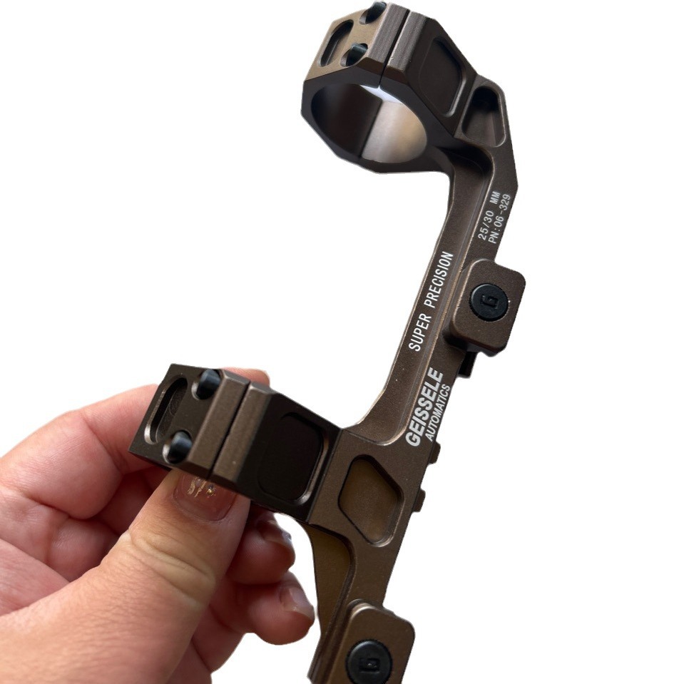 Fábrica de venta directa de arena 30mm mira GE soporte largo de abrazadera de tubo integrada elevación transfronteriza de soporte de riel ancho integrado